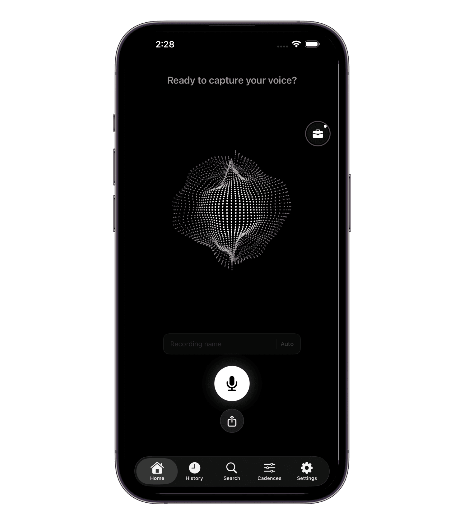 Cadence on iPhone
